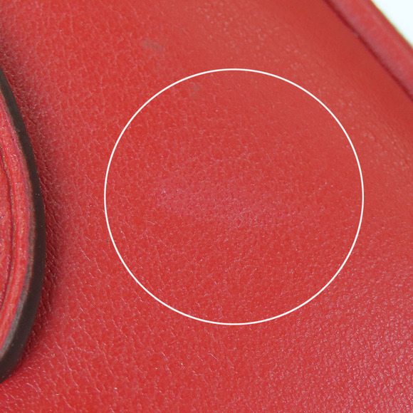 Coach COACH Leather Shoulder Bag 68168 Red Brown Leather Crossbody Bag 68168 - Picture 9 of 16